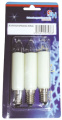 E14 Christmas Lights - E14 Candle Lamp - Clear 3 Pcs.